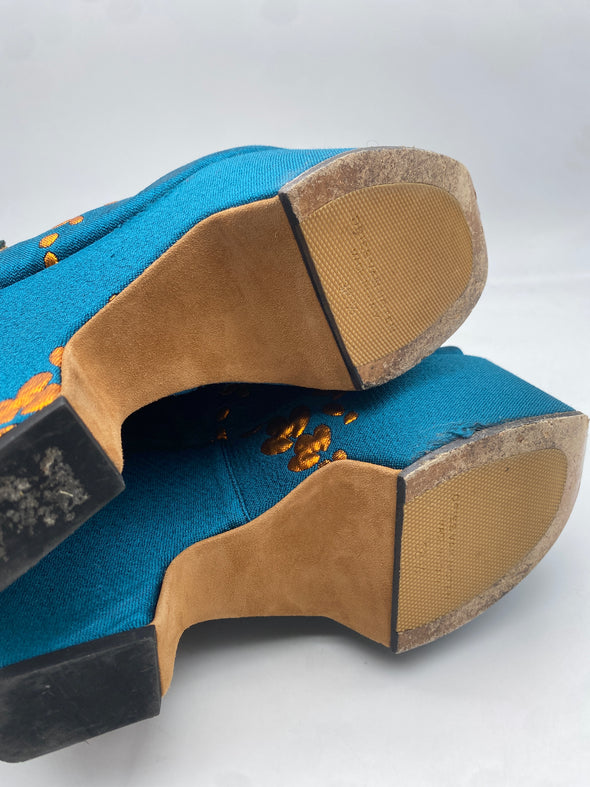 Sandales compensées