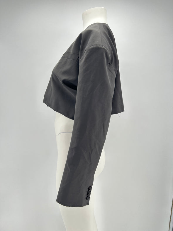 Veste courte en laine