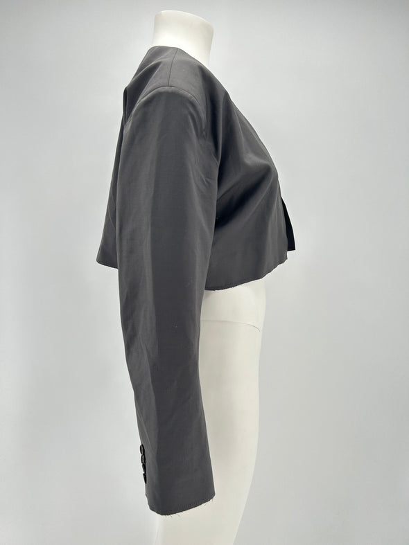 Veste courte en laine