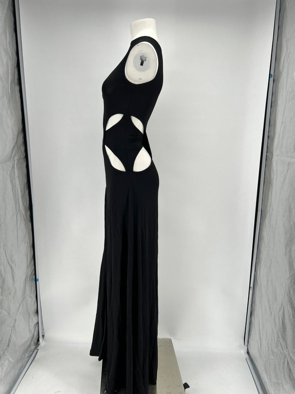 Robe noire "Abelia"