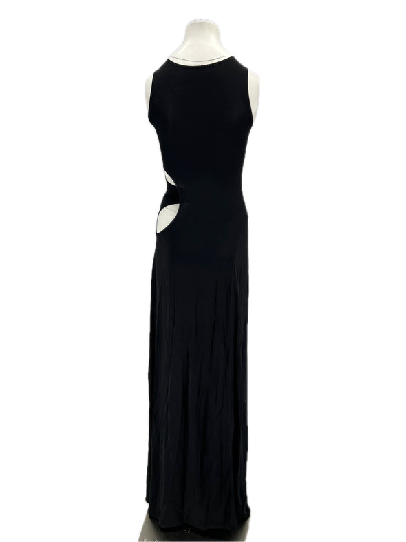Robe noire "Abelia"