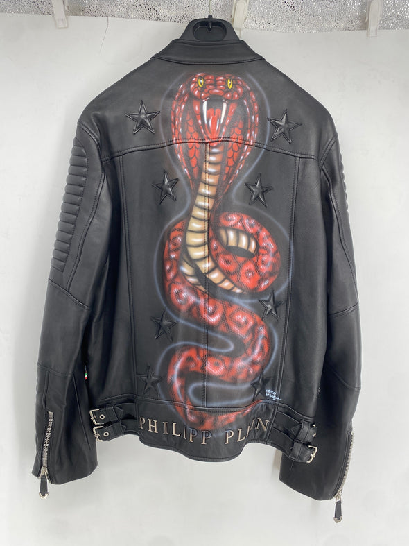 Veste en cuir
