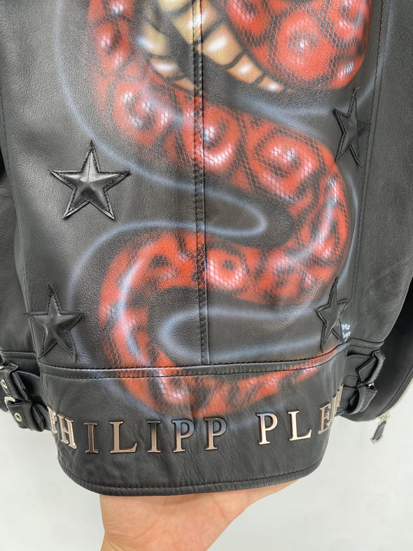Veste en cuir