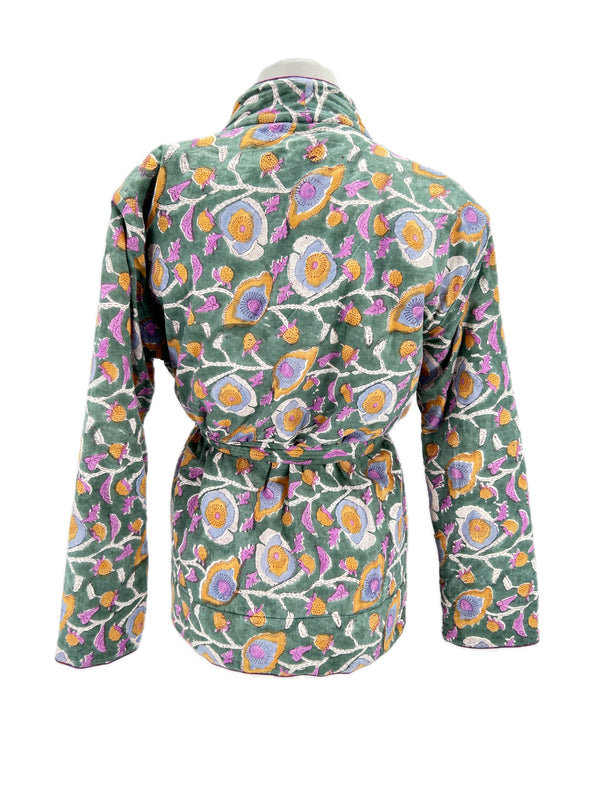 Veste imprimée en coton