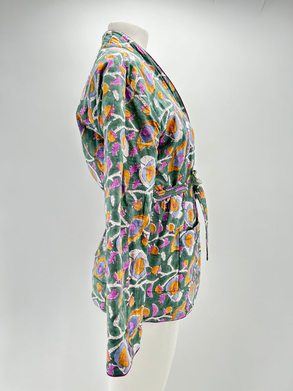 Veste imprimée en coton