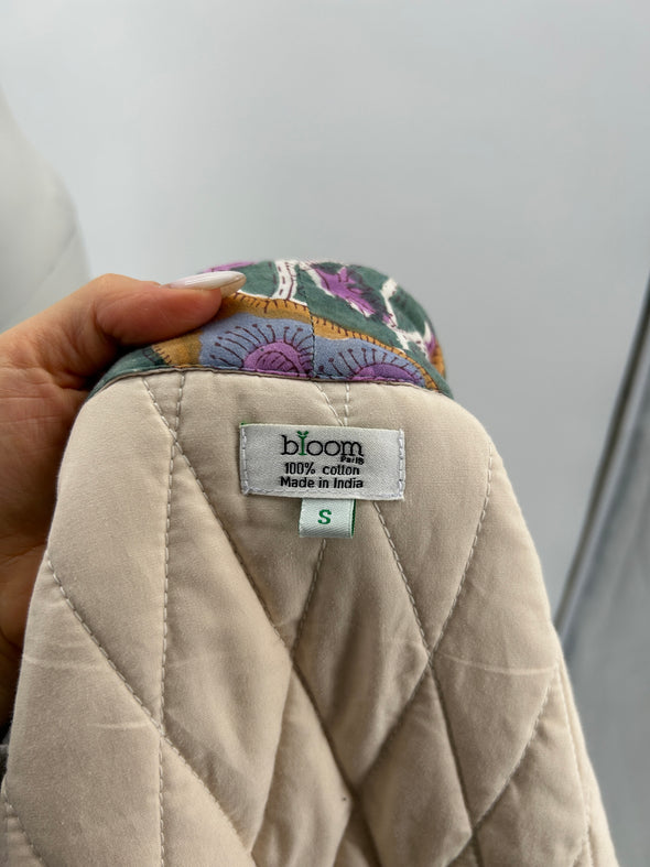 Veste imprimée en coton