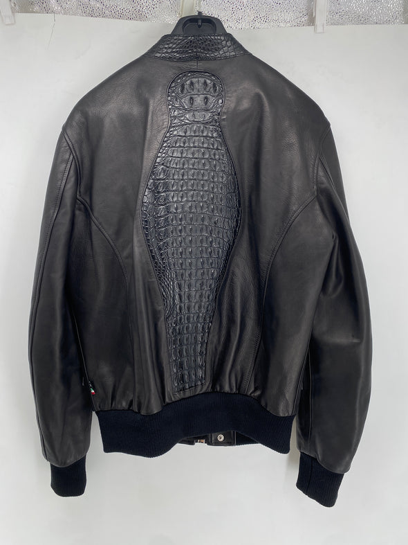 Veste en cuir
