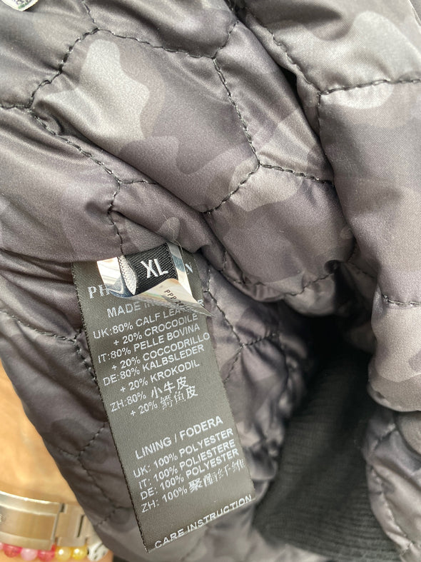 Veste en cuir