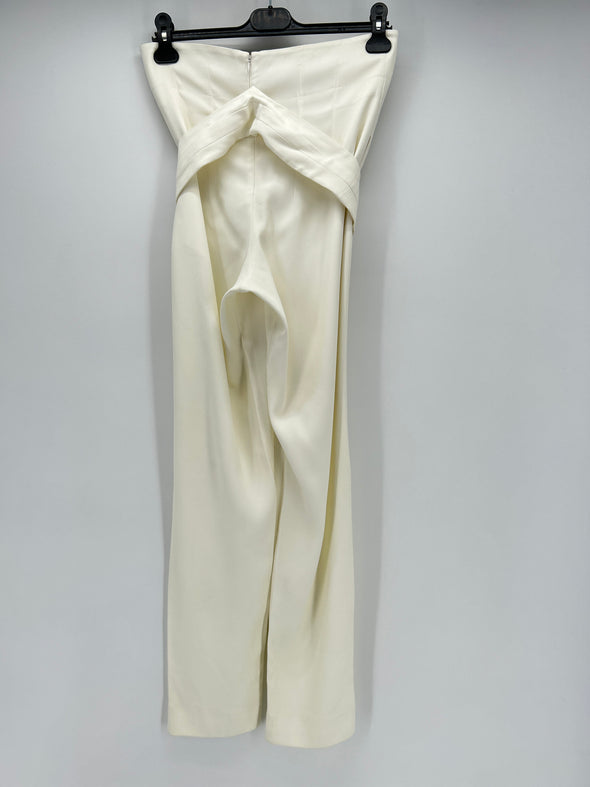 Pantalon blanc avec ceinture