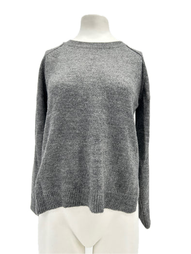 Pull en laine gris