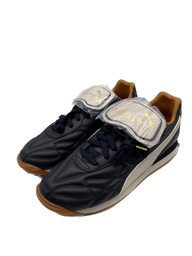 Baskets "Avanti" en cuir noires