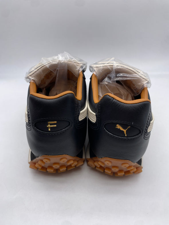 Baskets "Avanti" en cuir noires
