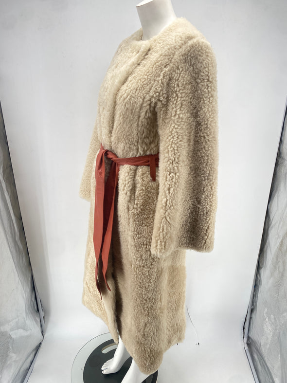 Manteau en shearling