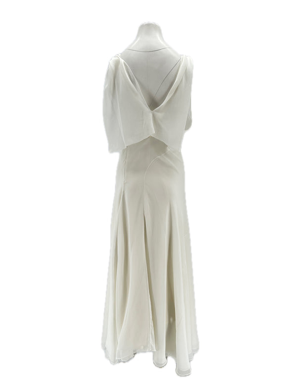 Robe longue blanche