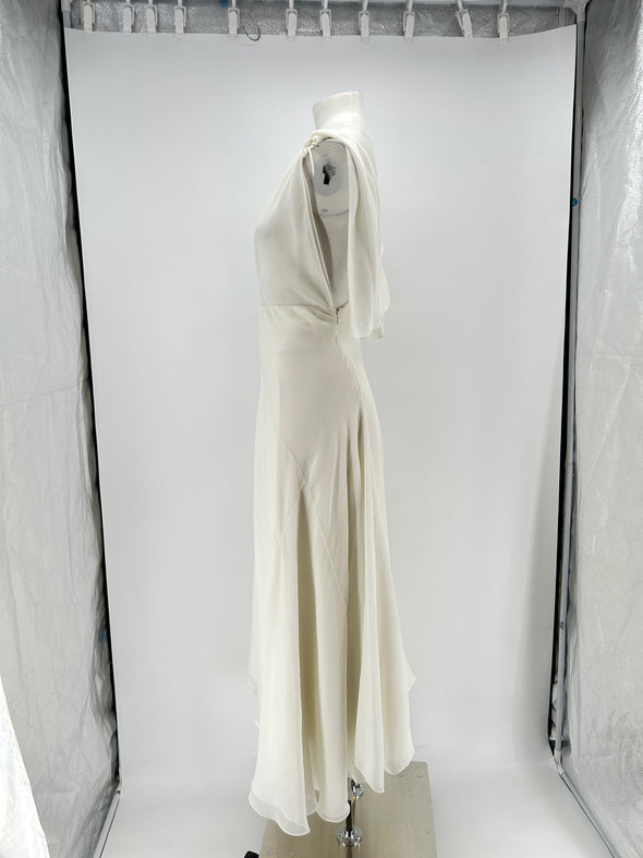 Robe longue blanche