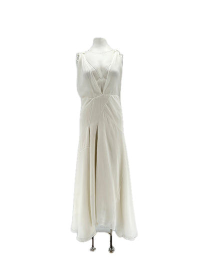 Robe longue blanche
