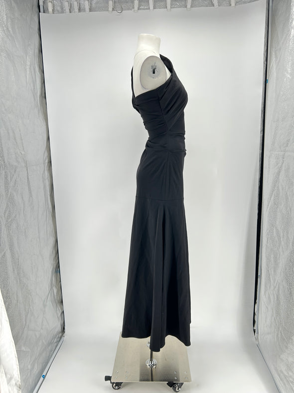 Robe longue noire