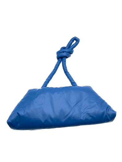 Sac matelassé bleu