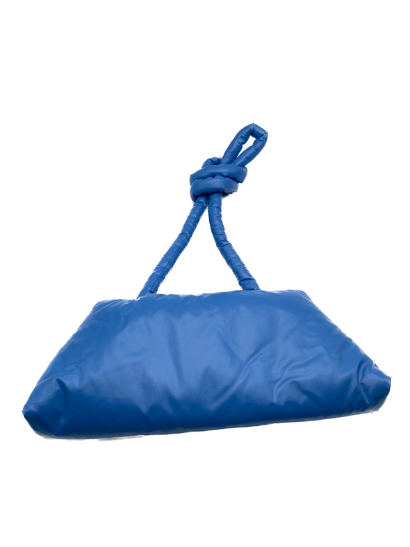 Sac matelassé bleu