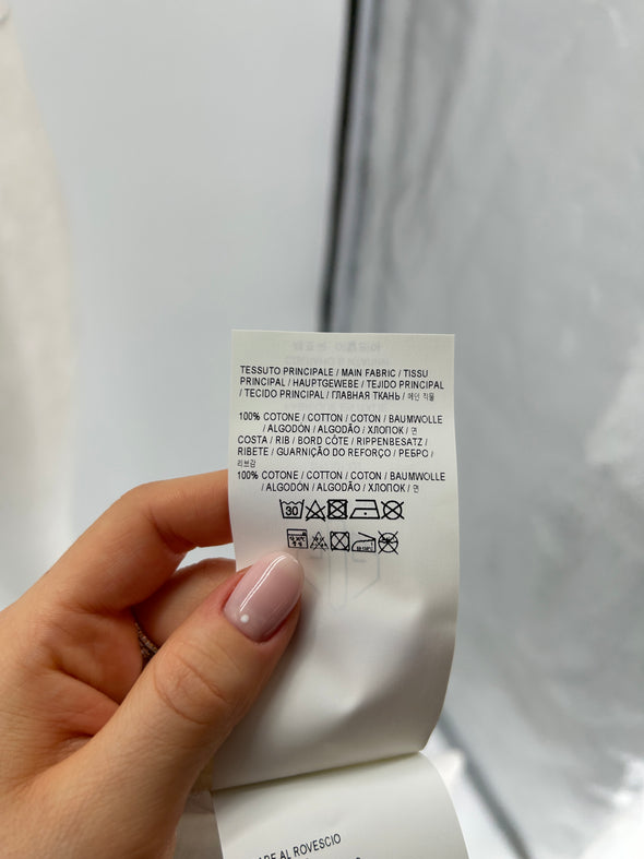 T-shirt blanc papillon