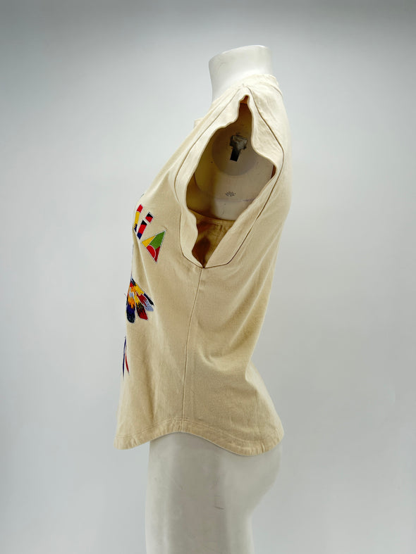 Tee-shirt beige