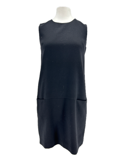 Robe en laine noire