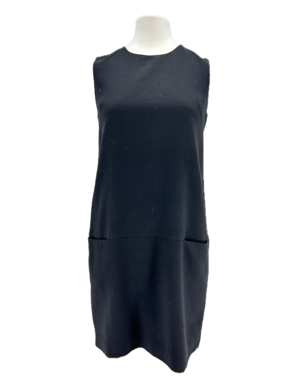 Robe en laine noire