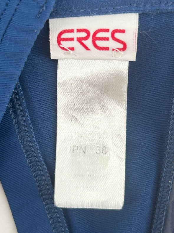 Maillot bleu deux pièces