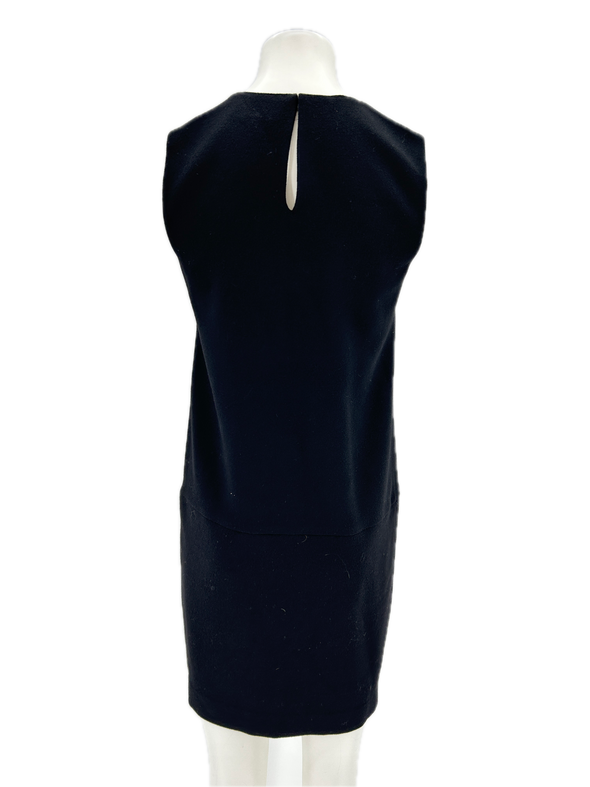 Robe en laine noire