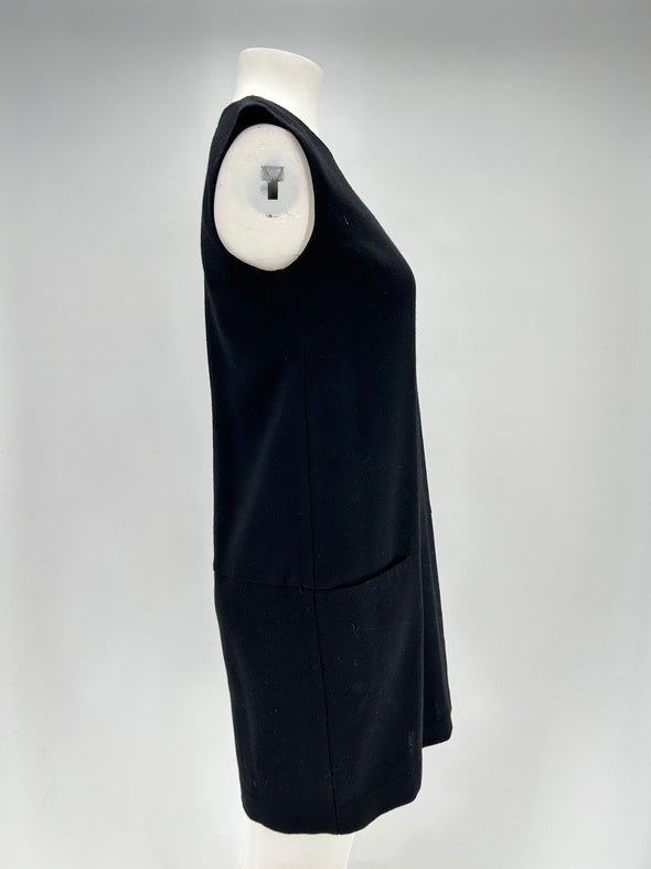 Robe en laine noire