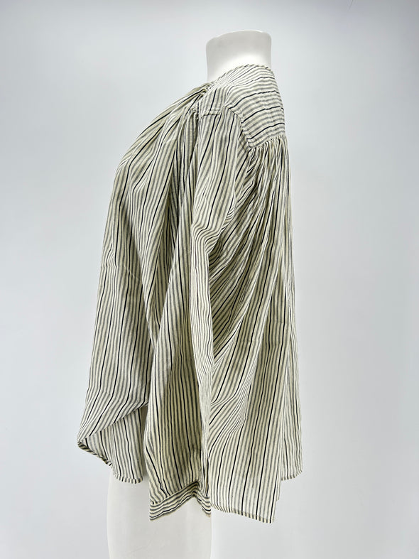 Blouse à rayures