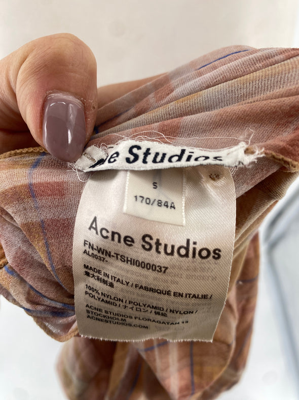 Top col montant en mesh