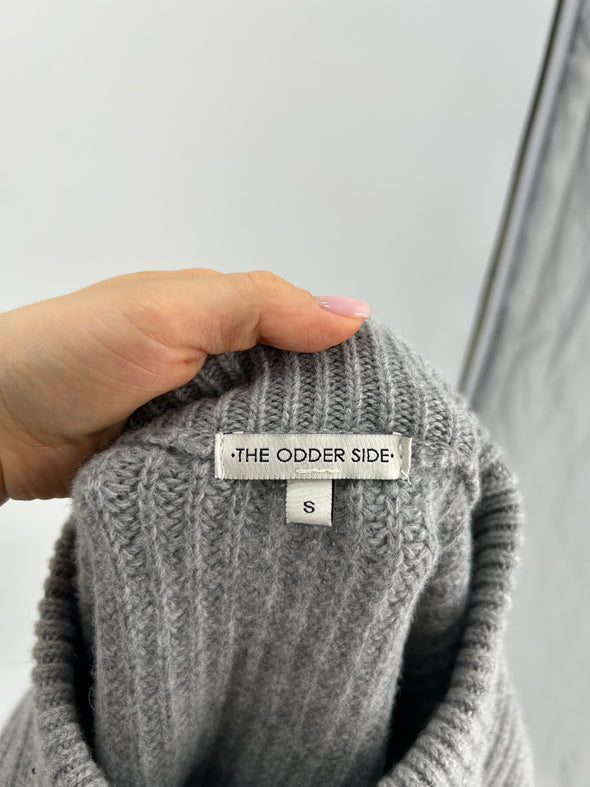 Pull en laine gris