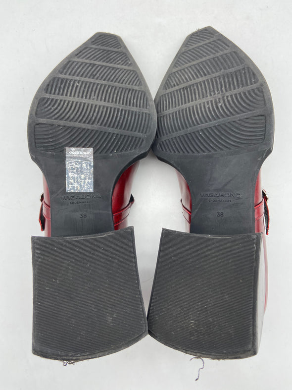 Chaussures à bride rouges