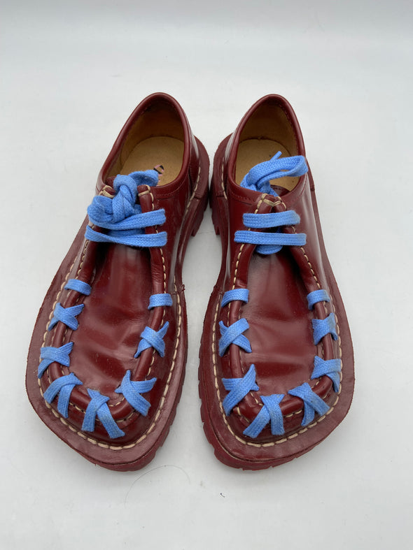 Chaussures bateau bordeaux