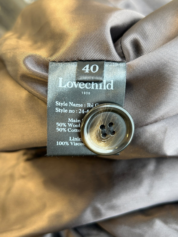 Manteau en laine