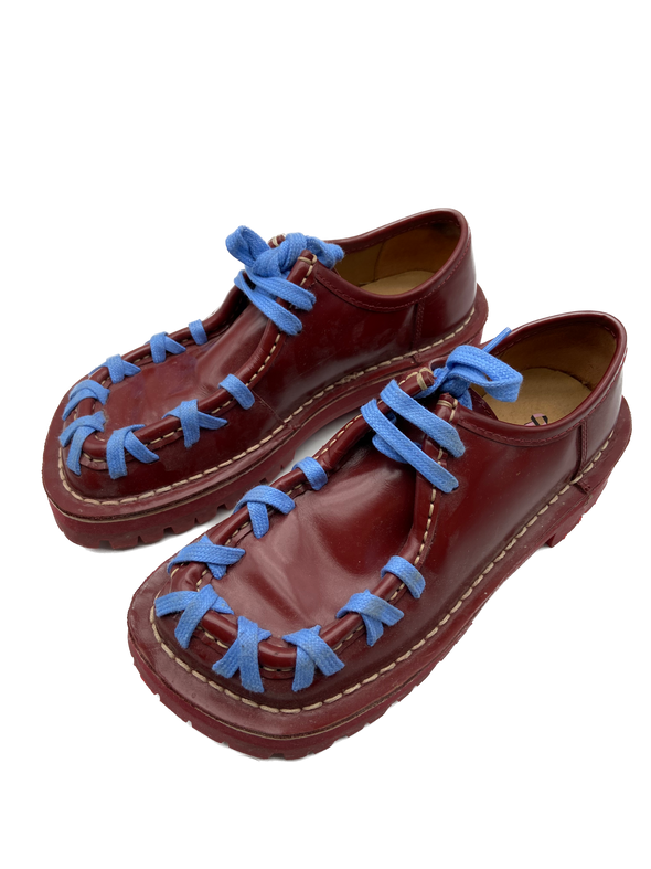 Chaussures bateau bordeaux