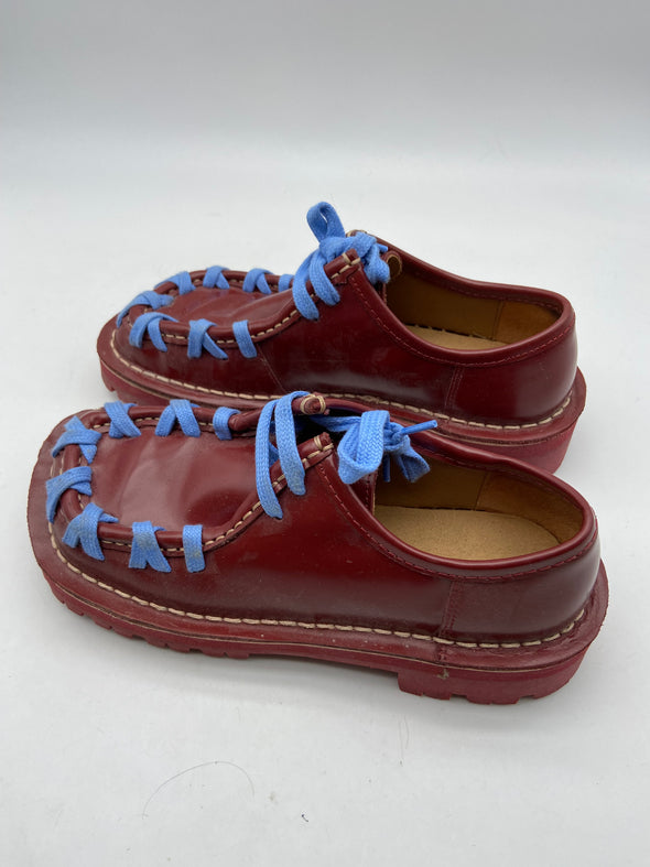 Chaussures bateau bordeaux