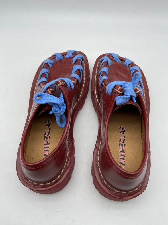 Chaussures bateau bordeaux