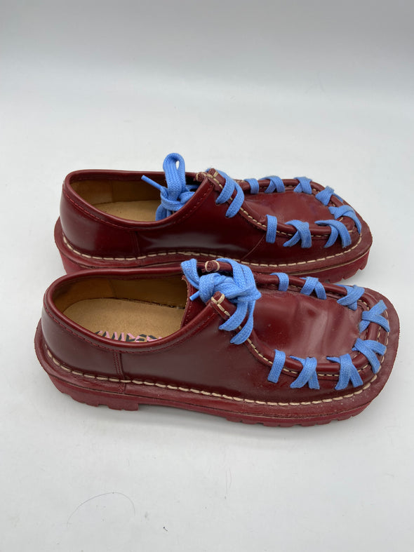 Chaussures bateau bordeaux