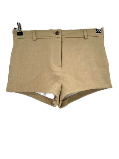 Mini short beige