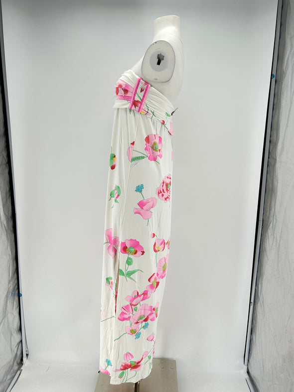 Robe bustier à imprimé