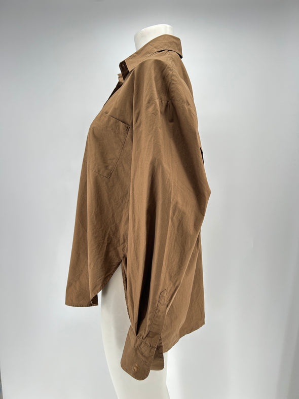 Chemise marron