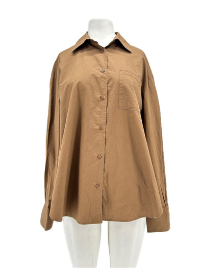 Chemise marron