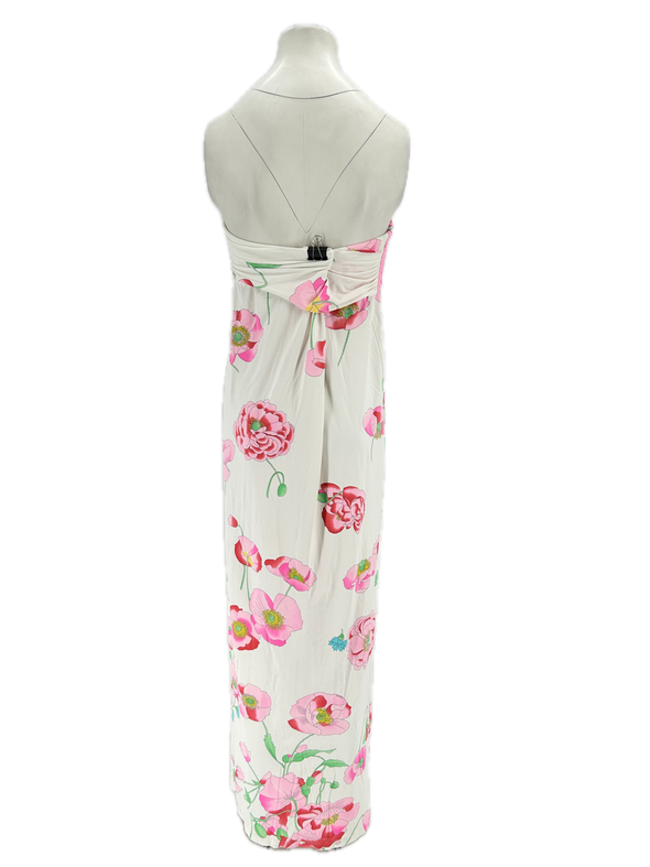 Robe bustier à imprimé
