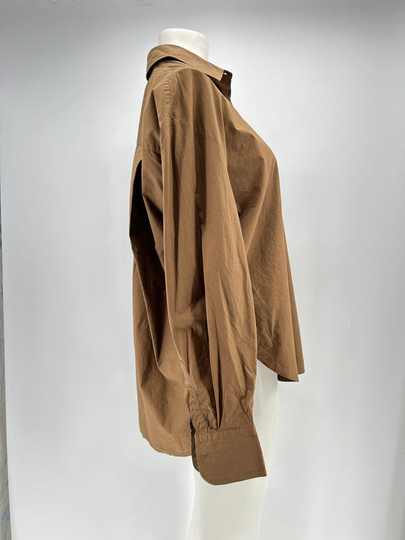 Chemise marron