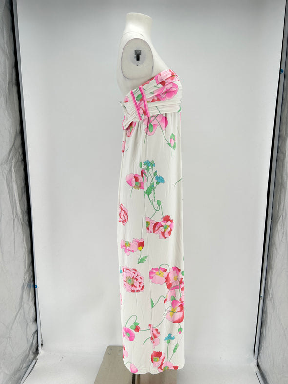 Robe bustier à imprimé