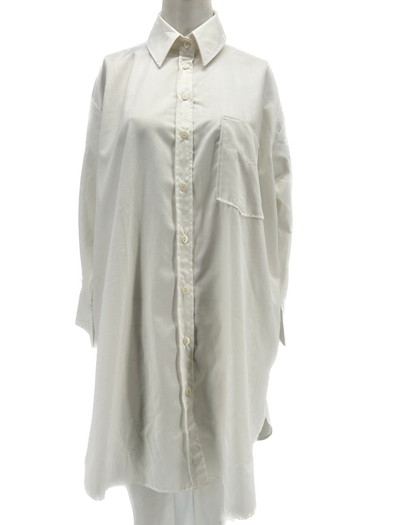 Robe chemise blanche