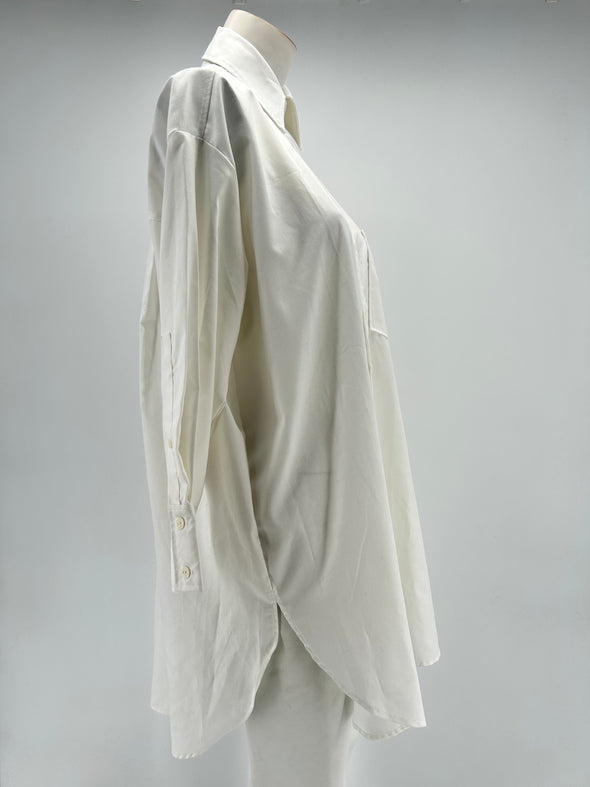 Robe chemise blanche