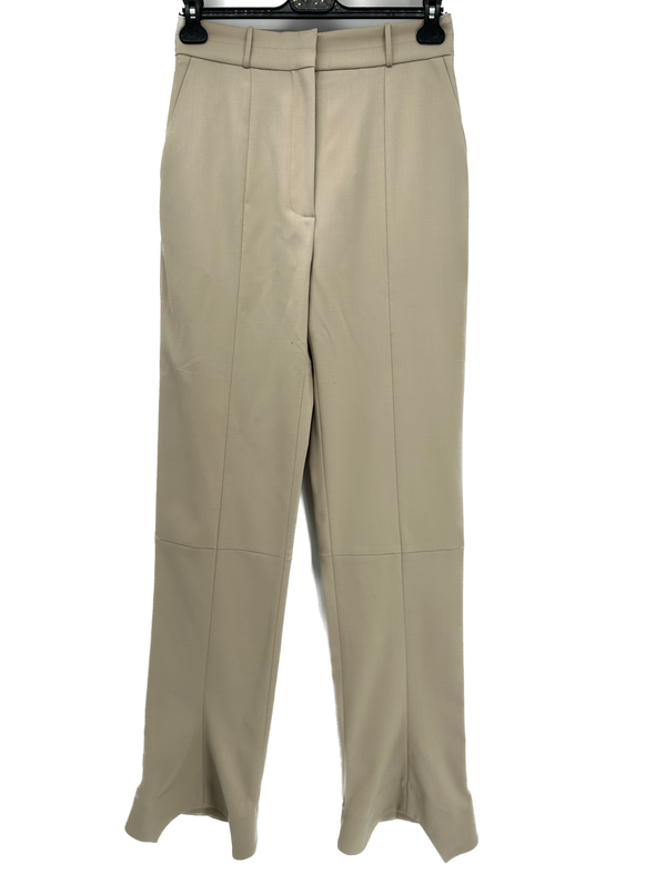 Pantalon large taupe